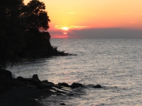 Sunset over Lake Ontario